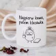 Zestaw Prezenowy Z Kubkiem Dla Nauczycielki Na Dzień Nauczyciela: Najpierw Kawa Zestaw Prezenowy Z Kubkiem Dla Nauczycielki Na Dzień Nauczyciela: Najpierw Kawa