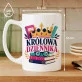 Kubek Z Nadrukiem Dla Nauczycielki Prezent Na Dzień Nauczyciela Dla Kobiety: Królowa Dziennika Kubek Z Nadrukiem Dla Nauczycielki Prezent Na Dzień Nauczyciela Dla Kobiety: Królowa Dziennika