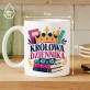 Kubek Z Nadrukiem Dla Nauczycielki Prezent Na Dzień Nauczyciela Dla Kobiety: Królowa Dziennika Kubek Z Nadrukiem Dla Nauczycielki Prezent Na Dzień Nauczyciela Dla Kobiety: Królowa Dziennika
