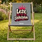 Leżak Z Nadrukiem Na 25 Rocznicę Ślubu Prezent Dla Kobiety: Leżę, Bo Na To Zasłużyłam. Leżak Z Nadrukiem Na 25 Rocznicę Ślubu Prezent Dla Kobiety: Leżę, Bo Na To Zasłużyłam.