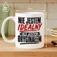 Kubek Z Nadrukiem Dla Niego Prezent Na Walentynki Dla Mężczyzny: Oryginał, Nie Idealny Kubek Z Nadrukiem Dla Niego Prezent Na Walentynki Dla Mężczyzny: Oryginał, Nie Idealny
