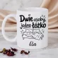 Zestaw Prezentowy z Kubkiem Dla Kobiety W Ciąży Na Dzień Mamy Dla Kobiety: Dwie Osoby, Jedno Łóżko