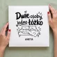 Album Na Zdjęcia Tradycyjny Dla Kobiety W Ciąży Prezent Na Dzień Mamy Dla Kobiety: Dwie Osoby, Jedno Łóżko