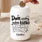 Skarbonka Dla Kobiety W Ciąży Prezent Na Dzień Mamy Dla Kobiety: Dwie Osoby, Jedno Łóżko