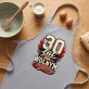 Fartuch Na 30 Rocznicę Ślubu Prezent Dla Kobiety: 30 Lat Na Wolnym Ogniu