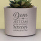 Dom jest tam - Osłonka na doniczkę