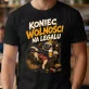 Koszulka Męska Na Kawalerski Prezent Dla Mężczyzny: Koniec Wolności