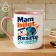 Kubek Z Nadrukiem Dla Podróżnika Prezent Dla Mężczyzny: Mam Bilet Kubek Z Nadrukiem Dla Podróżnika Prezent Dla Mężczyzny: Mam Bilet