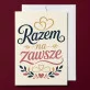 Kartka z Życzeniami Dla Młodej Pary Na Ślub Dla Pary: Elegancja Dla Dwojga Kartka z Życzeniami Dla Młodej Pary Na Ślub Dla Pary: Elegancja Dla Dwojga
