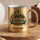 Złoty Kubek Dla Nauczycielki Chemii Prezent Na Dzień Nauczyciela Dla Kobiety: Chemia W Dobrych Rękach