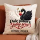 Poduszka Dekoracyjna Dla Dwojga Prezent Dla Pary: Dwie Połowy, Jedno Serce