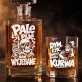 Zestaw Do Whisky Dla Palacza Prezent Dla Mężczyzny: Palę I Piję, Mam Wyjebane Zestaw Do Whisky Dla Palacza Prezent Dla Mężczyzny: Palę I Piję, Mam Wyjebane