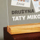 Drużyna taty - Wydruk na szkle akrylowym z podstawką