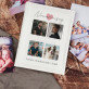 Drzewo rodzinne kolaż 4 osoby - Personalizowany Album na zdjęcia