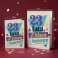 Kartka z Życzeniami Dla 23 Latki Na 20 Urodziny Dla Kobiety: Retro Typograficzna Kartka z Życzeniami Dla 23 Latki Na 20 Urodziny Dla Kobiety: Retro Typograficzna