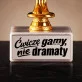Statuetka Z Grawerem Dla Muzyka Prezent Dla Mężczyzny: Ćwiczę Gamy, Nie Dramaty