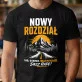 Koszulka Męska Na Zakończenie Szkoły Prezent Dla Mężczyzny: Nowy Rozdział