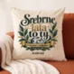 Poduszka Dekoracyjna Na 25 Rocznicę Ślubu Prezent Dla Mężczyzny: Srebrne Lata To Ty