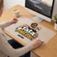 Podkładka Na Biurko 40x60cm Na Pierwszy Dzień Taty Prezent Dla Taty Mężczyzny: Tata Na Pełen Etat