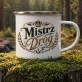 Kubek Emaliowany Dla Kierowcy Tira Prezent Dla Mężczyzny: Emblemat Szosowy Kubek Emaliowany Dla Kierowcy Tira Prezent Dla Mężczyzny: Emblemat Szosowy