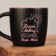 Dzień dobry kochanie - Czarny kubek ceramiczny Dzień dobry kochanie - Czarny kubek ceramiczny