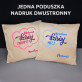 Dzisiaj - Poduszka dekoracyjna dwustronna