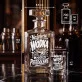 Zestaw Do Wódki z Grawerem Na Święta Prezent: Męski Toast Zestaw Do Wódki z Grawerem Na Święta Prezent: Męski Toast