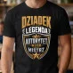 Koszulka Męska Na Dzień Dziadka Prezent Dla Dziadka Mężczyzny: Legenda Autorytet