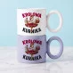 Kubek Z Okrągłym Uchem Dla Kobiety Prezent Dla Kobiety: Królowa Kurnika Kubek Z Okrągłym Uchem Dla Kobiety Prezent Dla Kobiety: Królowa Kurnika