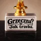 Statuetka Z Grawerem Na Mikołaja Prezent Dla Kobiety: Grzeczna? Jak Trzeba.