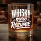 Szklanka Do Whisky Dla Chłopaka Prezent Na Dzień Chłopaka Dla Mężczyzny: Whisky Mnie Rozumie