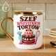 Kubek Z Nadrukiem Dla Cukiernika Prezent Dla Mężczyzny: Szef Wszystkich Tortów Kubek Z Nadrukiem Dla Cukiernika Prezent Dla Mężczyzny: Szef Wszystkich Tortów