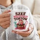 Kubek Z Nadrukiem Dla Cukiernika Prezent Dla Mężczyzny: Szef Wszystkich Tortów Kubek Z Nadrukiem Dla Cukiernika Prezent Dla Mężczyzny: Szef Wszystkich Tortów