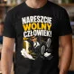 Koszulka Męska Na Pożegnanie W Pracy Prezent Dla Mężczyzny: Wolny Człowiek