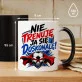 Kubek Z Nadrukiem Dla Piłkarza Prezent Dla Mężczyzny: Piłkarski Superbohater Kubek Z Nadrukiem Dla Piłkarza Prezent Dla Mężczyzny: Piłkarski Superbohater