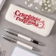 Zestaw Pióro i Długopis w Etui Na 40Stke Prezent Dla 40 Latki Kobiety: Jubileuszowa Elegancja Zestaw Pióro i Długopis w Etui Na 40Stke Prezent Dla 40 Latki Kobiety: Jubileuszowa Elegancja