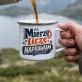 Kubek Emaliowany Dla Inżyniera Prezent Dla Mężczyzny: Inżynierska Rutyna Kubek Emaliowany Dla Inżyniera Prezent Dla Mężczyzny: Inżynierska Rutyna