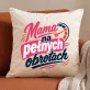 Poduszka Dekoracyjna Dla Mamy Prezent Na Dzień Mamy Dla Kobiety: Mama W Akcji Poduszka Dekoracyjna Dla Mamy Prezent Na Dzień Mamy Dla Kobiety: Mama W Akcji