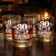 Szklanka Do Whisky Na 30 Prezent Na 30 Urodziny Dla Mężczyzny: 30 Lat Bez Rozcieńczania