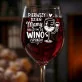Kieliszek Do Wina Na Pierwszy Dzień Mamy Prezent Dla Mamy Kobiety: Wino I Spokój - Kieliszek Do Wina Na Pierwszy Dzień Mamy Prezent Dla Mamy Kobiety: Wino I Spokój -