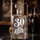 Karafka Do Wódki z Grawerem Na 30 Urodziny Prezent: 30 Na Klatę
