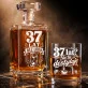 Zestaw Do Whisky Dla 37 Latka Prezent Na 35 Urodziny Dla Mężczyzny: 37 Lat Bez Lodu