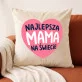 Poduszka Dekoracyjna Dla Mamy Prezent Na Dzień Mamy Dla Kobiety: Serce Dla Mamy