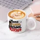 Kubek Z Okrągłym Uchem Dla Świeżej Mamy Prezent Na Dzień Mamy Dla Kobiety: Kawa I Chaos Kubek Z Okrągłym Uchem Dla Świeżej Mamy Prezent Na Dzień Mamy Dla Kobiety: Kawa I Chaos