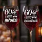 Dwa Kieliszki Do Wina Na 60 Rocznicę Ślubu Prezent Na Walentynki Dla Pary: Złoty Duet Dwa Kieliszki Do Wina Na 60 Rocznicę Ślubu Prezent Na Walentynki Dla Pary: Złoty Duet