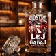 Karafka Do Whisky z Grawerem Dla Siostry Prezent: Siostro, Lej I Nie Gadaj
