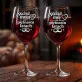Dwa Kieliszki Do Wina Na 15 Rocznicę Ślubu Prezent Dla Pary: Wciąż Razem Dwa Kieliszki Do Wina Na 15 Rocznicę Ślubu Prezent Dla Pary: Wciąż Razem