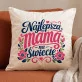 Poduszka Dekoracyjna Na Pierwszy Dzień Mamy Prezent Dla Mamy Kobiety: Czułe Macierzyństwo Poduszka Dekoracyjna Na Pierwszy Dzień Mamy Prezent Dla Mamy Kobiety: Czułe Macierzyństwo