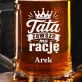 Kufel Personalizowany z Grawerem Dla Taty Na Święta Prezent: Sarkastyczny Tata