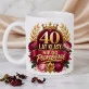 Zestaw Prezenowy Z Kubkiem Na 40 Urodziny: 40 Lat Klasy Zestaw Prezenowy Z Kubkiem Na 40 Urodziny: 40 Lat Klasy